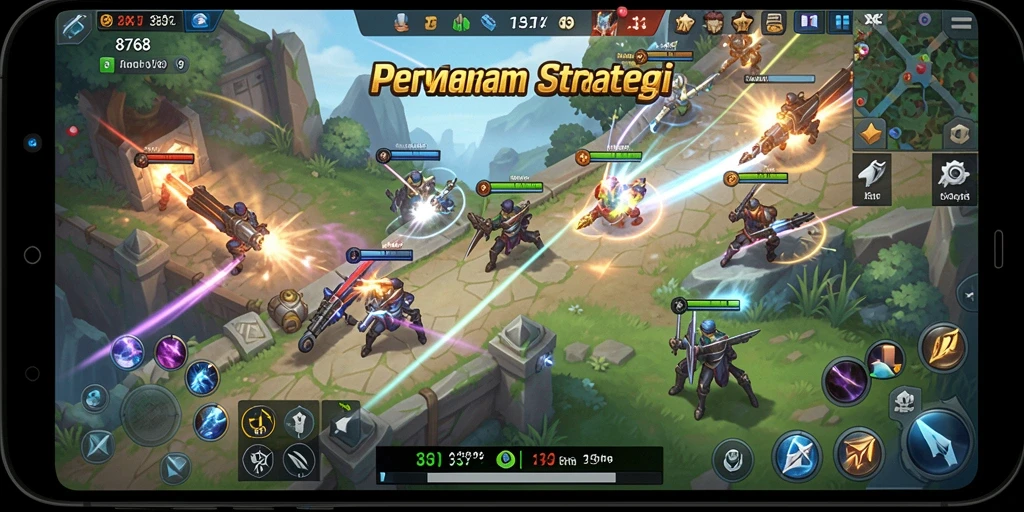 Gameplay menarik dari 8768 dengan strategi yang mendalam.