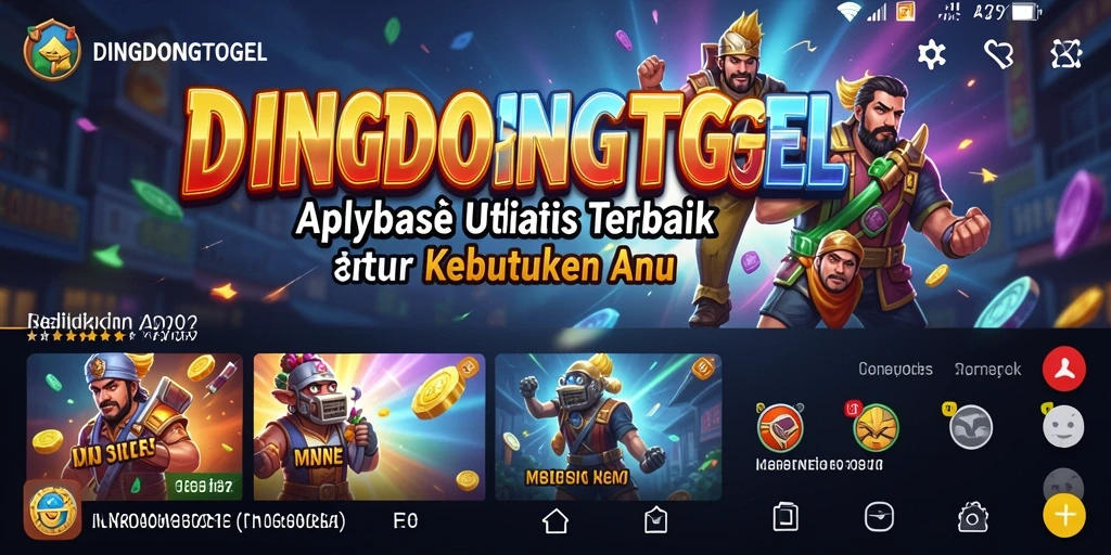 Tampilan antarmuka pengguna DINGDONGTOGEL yang intuitif dan mudah digunakan.