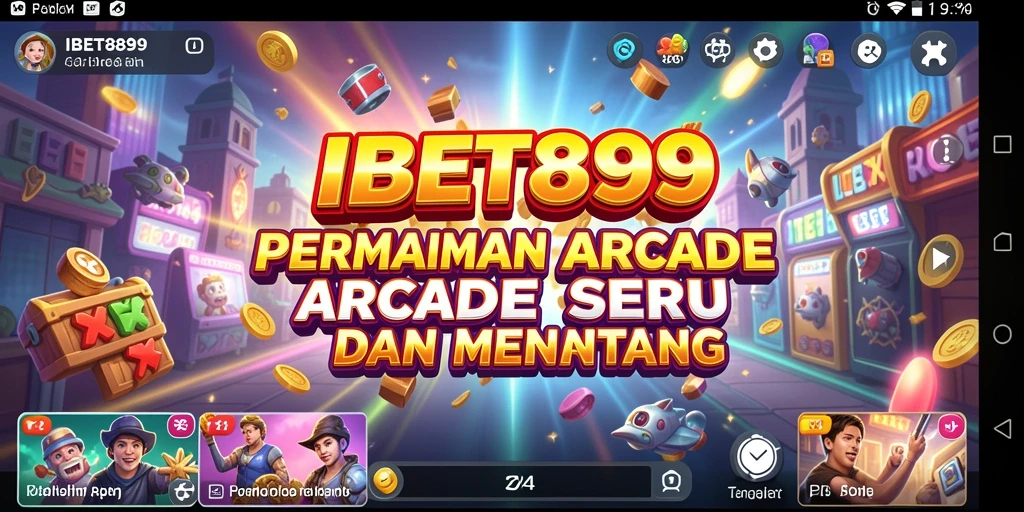 Screenshot menunjukkan aksi seru gameplay IBET899 dengan level penuh tantangan.