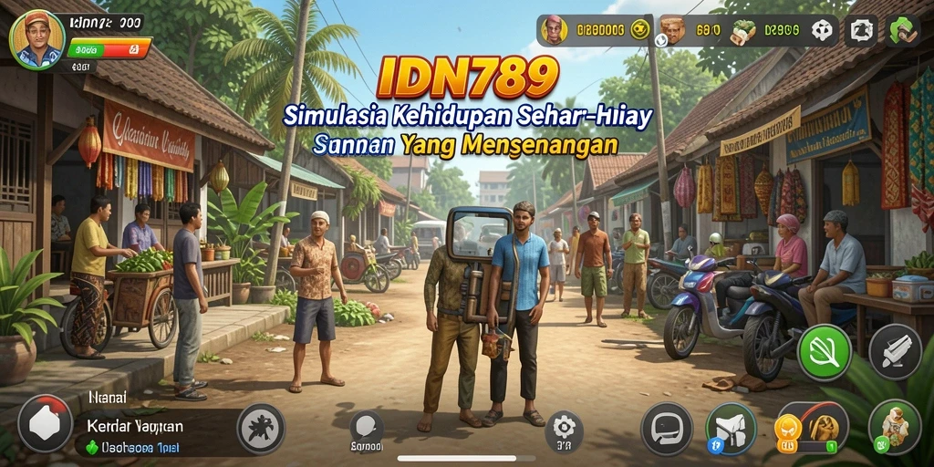 Screenshot gameplay IDN789 menampilkan karakter dan lingkungan virtual yang menarik.
